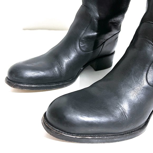 SARTORE Paris Made in Italy Leather Riding Boots - Picture 4 of 17